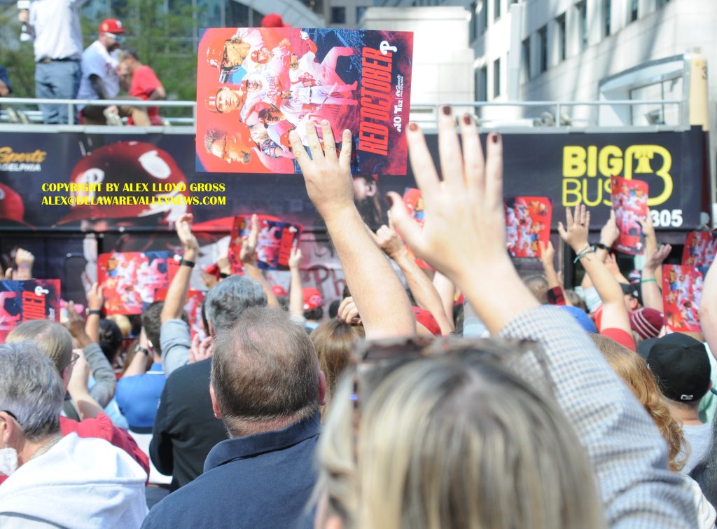 Red October bus came through Conshohocken today and I signed it as