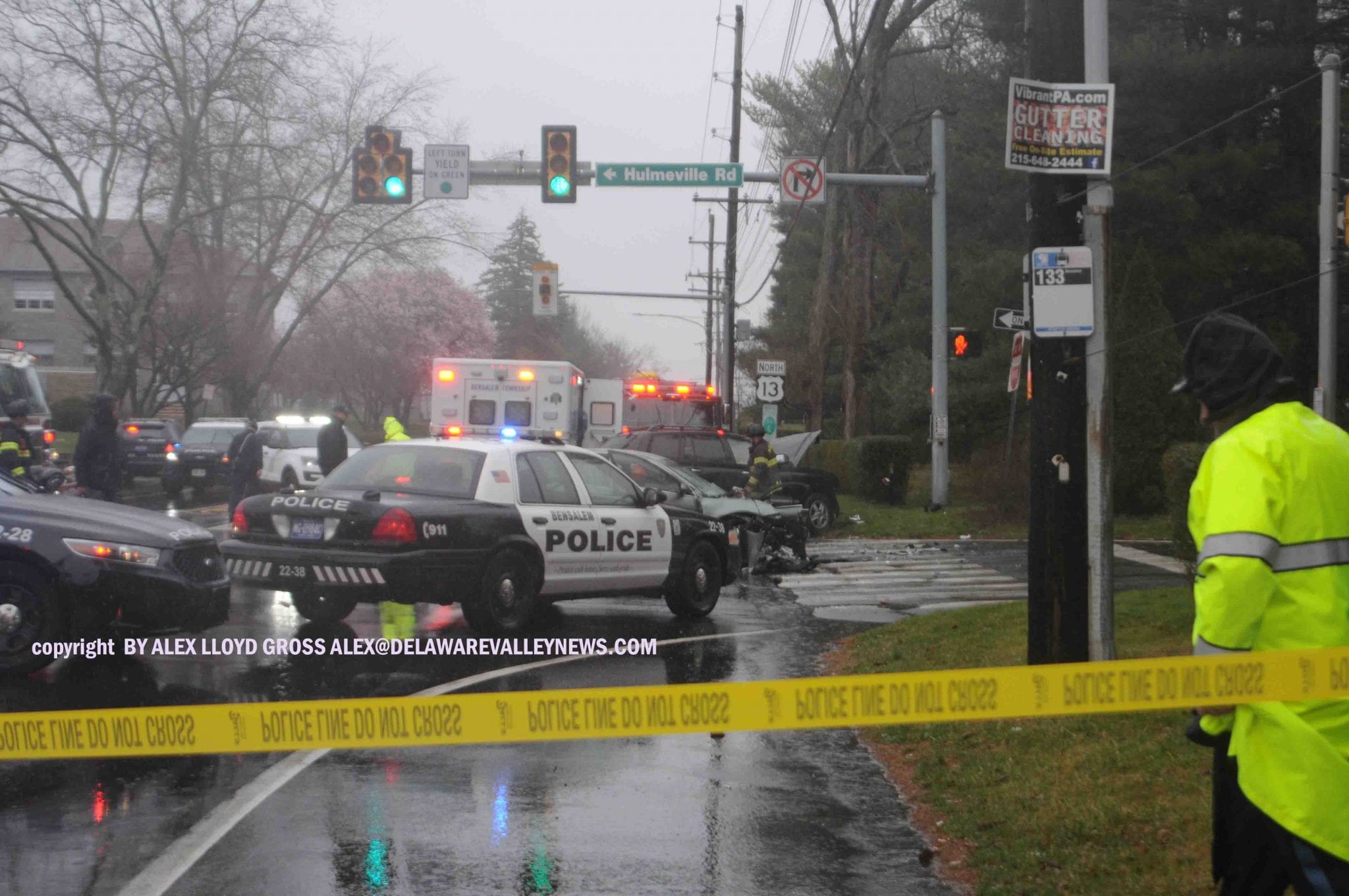 Very Serious Crash In Bensalem Closes Two Major Roads Delaware Valley